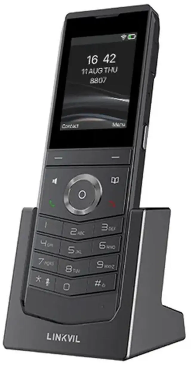 Main image of Fanvil W611W Wireless Portable Phone 2.4" ColorLCD 2SIP Lines Wi-Fi 2.4GHz & 5GHz, Wi-Fi6 BT5.0