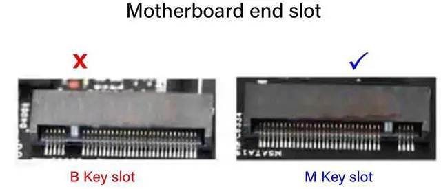 Alt view image 4 of 5 - M.2 to SATA3.0 Adapter Card, 6Gbps High Speed ASM1166 M.2 PCIE to SATA Expansion Card with Smart Indicator Computer Accessories, Hard Disk Supporting SATA Protocol