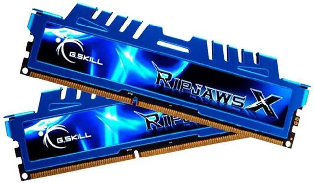 Main image of G.SKILL Ripjaws X Series 16GB (2 x 8GB) 240-Pin DDR3 SDRAM DDR3 2400 (PC3 19200) Desktop Memory Model F3-2400C11D-16GXM