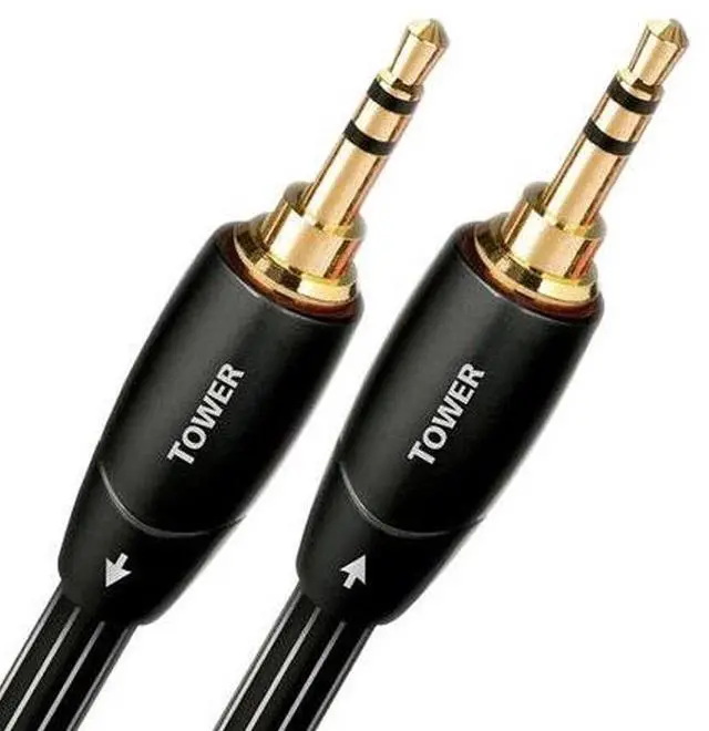 Main image of AudioQuest Tower Stereo Mini-to-Mini Cable with 3.5mm Plugs - 2 Meters/6.6 feet