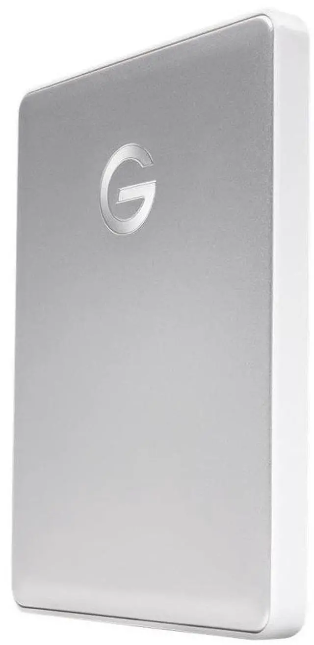 Alt view image 5 of 5 - G-Technology 2TB G-DRIVE Mobile USB-C (USB 3.1) Portable External Hard Drive, Silver - 0G10339