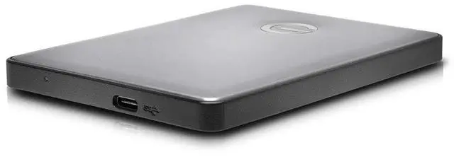 Alt view image 2 of 5 - G-Technology 1TB G-DRIVE Mobile USB-C (USB 3.1) Portable External Hard Drive, Space Gray - 0G10265