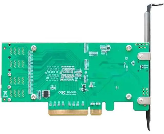 Alt view image 3 of 4 - Highpoint Rocket 710L 8-Port 12Gb/s PCIe 3.0 x8 SAS/SATA HBA Controller