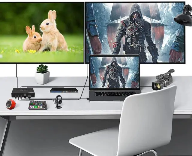 Alt view image 5 of 5 - HDMI SDI to USB Capture Card USB3.0 1080P60fps SDI to HDMI Converter SDI Out&Audio Mixing,SDI2HDMI,SDI Game Video Capture Card