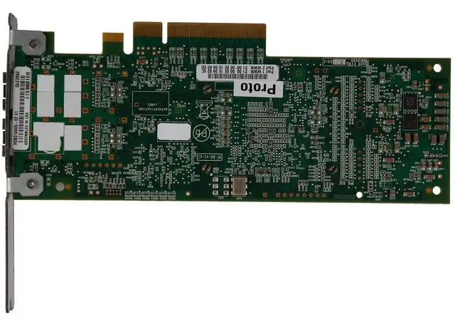 Alt view image 3 of 5 - Hpe QLogic QLE2662 HD8310405-02 16Gbps Dual-Port Fibre Channel PCIe Network Adapter HBA