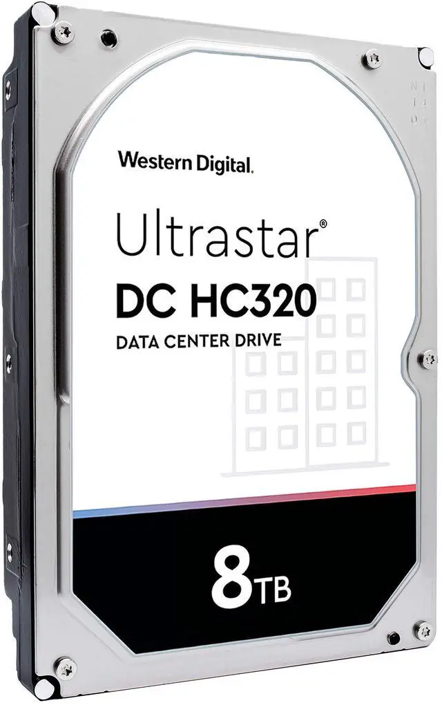 Main image of HGST WD Ultrastar DC HC320 8TB 7200 RPM SATA 6Gb/s 3.5-Inch Enterprise Hard Drive (HUS728T8TALE6L4)