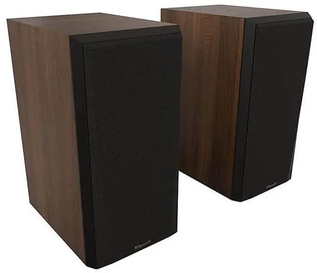 Alt view image 3 of 5 - klipsch Reference Premiere RP-500M II Walnut Bookshelf Speakers