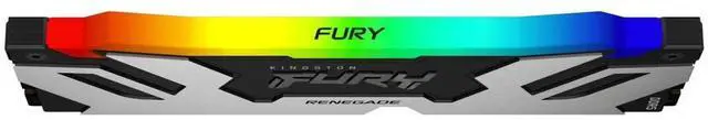 Alt view image 2 of 5 - Kingston FURY Renegade RGB 32GB (2x16GB) 7200MT/s DDR5 CL38 DIMM Desktop Memory (Kit of 2) | Intel XMP 3.0 | Infrared Sync Technology | Overclocking Stability | KF572C38RSAK2-32