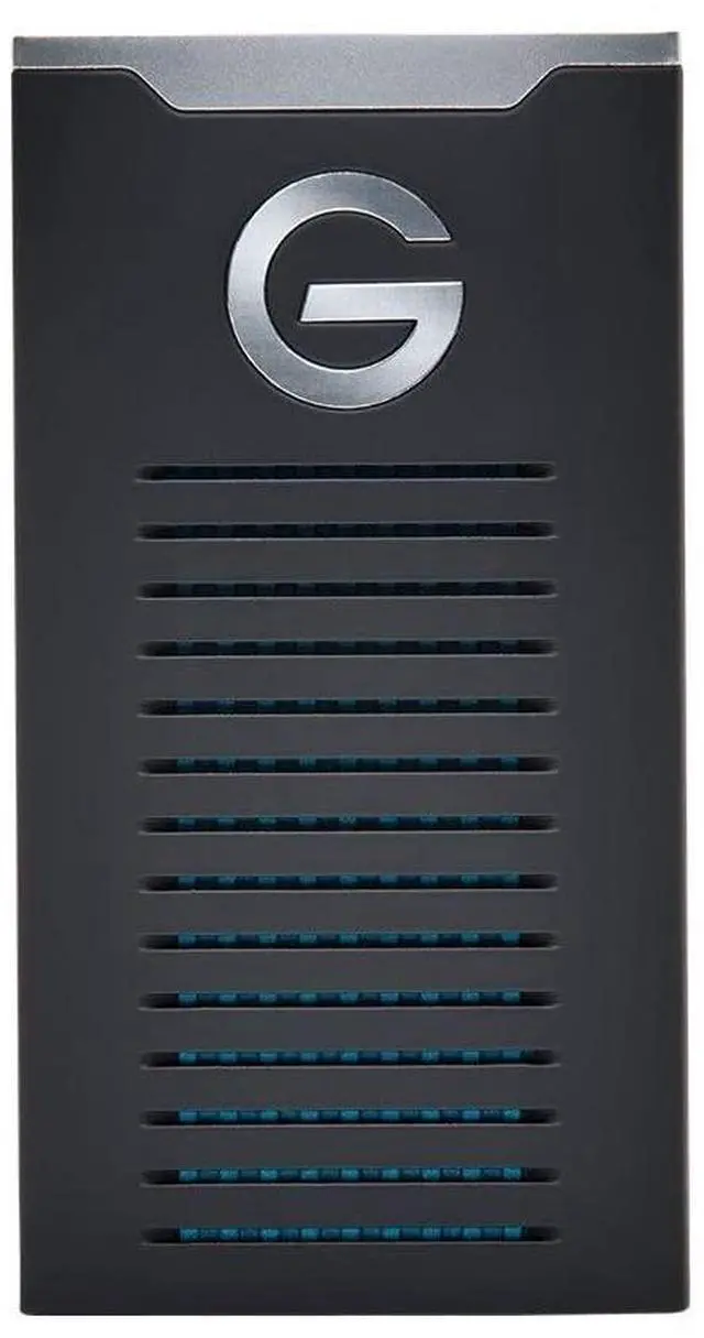 Alt view image 2 of 5 - G-Technology 500GB G-DRIVE mobile SSD Durable Portable External Storage - USB-C (USB 3.1), Up to 560 MB/s - 0G06052-1, black