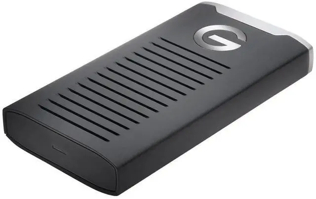 Alt view image 5 of 5 - G-Technology 500GB G-DRIVE mobile SSD Durable Portable External Storage - USB-C (USB 3.1), Up to 560 MB/s - 0G06052-1, black