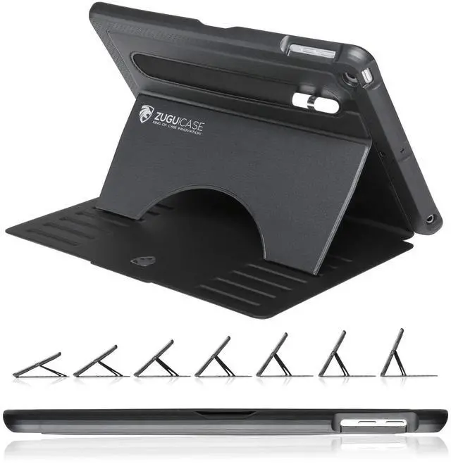 Main image of ZUGU CASE 9.7 iPad 2018/2017 5th / 6th Gen & iPad Air 1 Prodigy X Case, Very Protective But Thin, Convenient Magnetic Stand, Sleep/Wake Cover, A1893, A1954, A1823, A1822, A1474, A1475, A1476