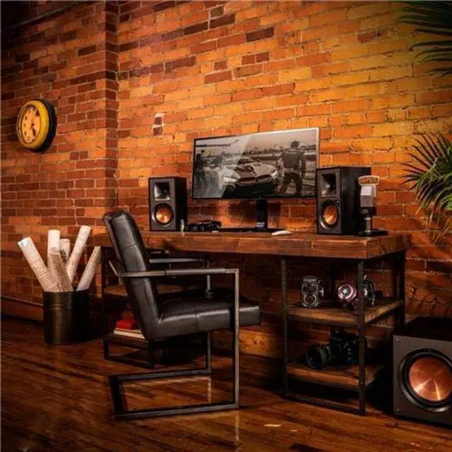 Alt view image 2 of 5 - Klipsch R-51PM Powered Bluetooth Speaker,Black