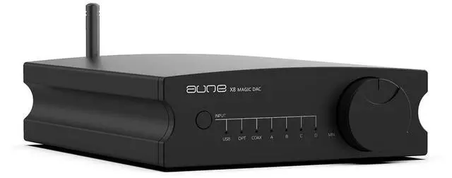 Main image of aune X8 18th Anniversary Edition-BT DAC/Hi-Res 768k/32bit DSD512/Op-Amp Replaceable, FPGA, USB/Coax/Opt, Bluetooth5.1 aptX-HD LDAC/RCA Preamp&Line Out/TRS Out (Black - Bluetooth Version)