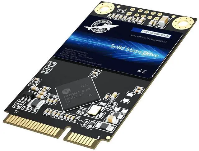 Main image of Dogfish mSATA SSD 500GB 3D NAND TLC SATA III 6 Gb/s, mSATA (30x50.9mm) Internal Solid State Drive - Compatible with Desktop PC Laptop - (MSATA 500GB)