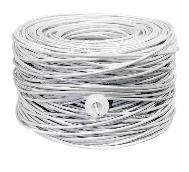 Main image of Premiertek 1000Ft Cat6 23AWG UTP Solid 4-Pairs Network Ethernet LAN Cable Bulk Gray (CAT6-CCA-1KFT-GY)