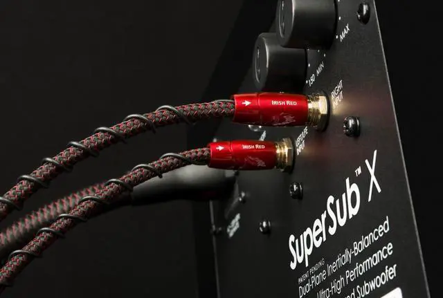 Alt view image 3 of 3 - AudioQuest 16m Irish Red RCA Low-Frequency Subwoofer Audio Interconnect - CL3/FT4 PVC