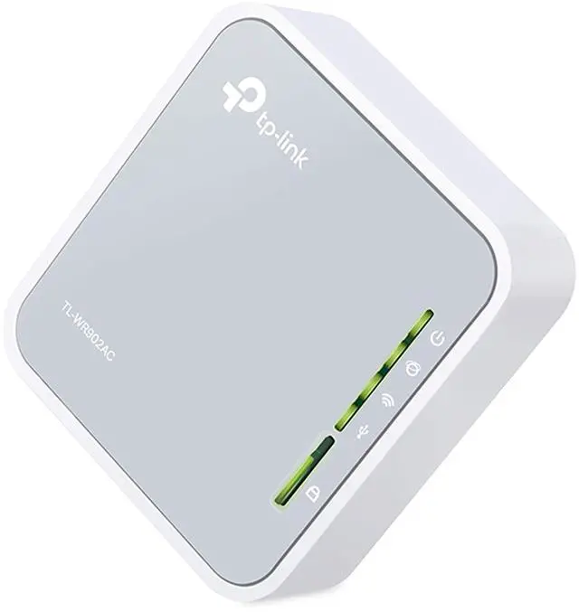 Alt view image 2 of 5 - TP-Link AC750 Wireless Portable Nano Travel Router(TL-WR902AC) - Support Multiple Modes, WiFi Router/Hotspot/Bridge/Range Extender/Access Point/Client Modes, Dual Band WiFi, 1 USB 2.0 Port