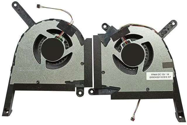 Main image of PYDDIN (1 Pair) New CPU GPU Cooling Fans Intended for ASUS TUF Gaming (2022) FX507ZM FX507ZM-ES74 FX507ZR FA507RM FA507RR FX707ZM FX707ZR RTX 3060 3070 3070ti Series DC12V