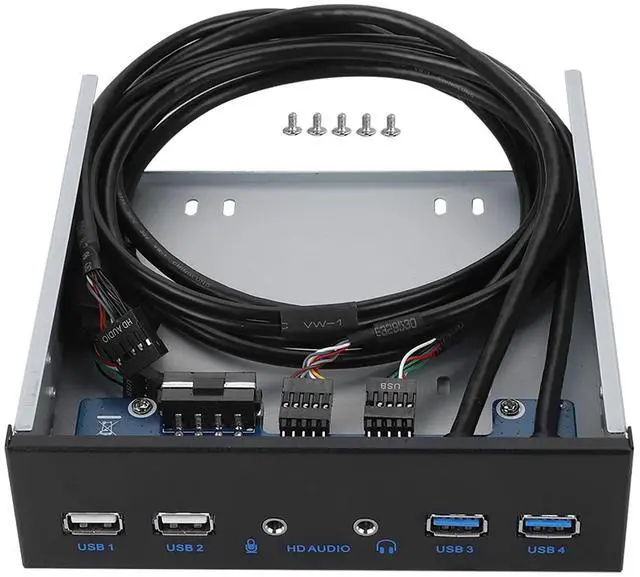 Main image of SUNGOOYUE Front Panel USB Hub, USB 3.0 + USB 2.0 19 Pin HD Audio Extension Front Panel