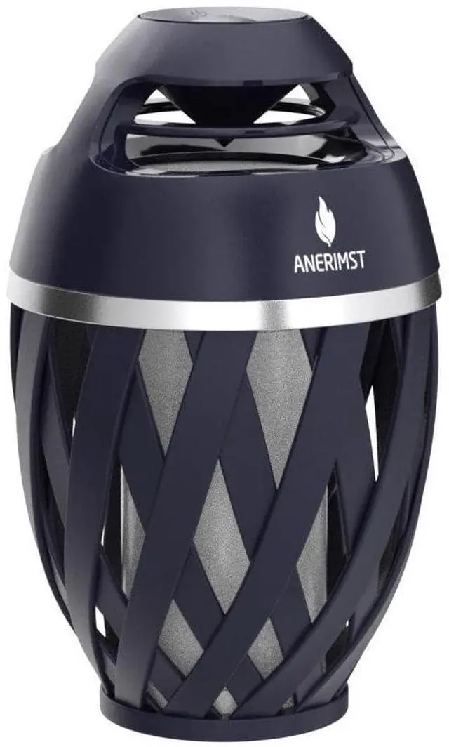 Alt view image 4 of 5 - ANERIMST Unique Gifts for Men, Outdoor Bluetooth Speaker Waterproof Wireless with Torch LED Light, Birthday Gift for Boyfriend Him Dad, Cool for Garden, Patio, Outside (Blue Light)