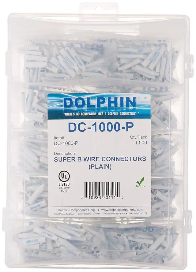 Alt view image 2 of 2 - Dolphin Super B connector DC-1000P Super B Connector