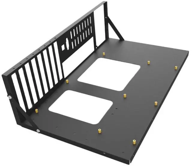 Main image of Mikikit Motherboard Holder Rig Case Motherboard Shelf Rig Case Mining Stackable Frame Accessories Computer Shell Cold Rolled Steel Plate