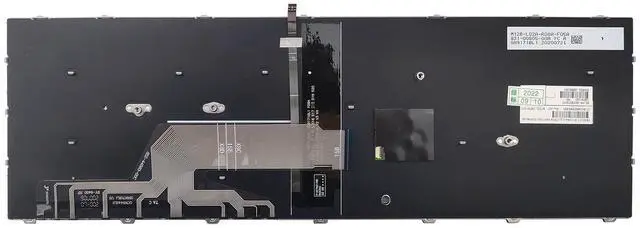 Alt view image 3 of 5 - TLBTEK Backlight Keyboard Replacement Compatible withHP ProBook 650 G4 650 G5 Series Laptop L09595-001 L09593-001 L00741-001