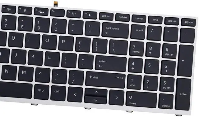 Alt view image 5 of 5 - TLBTEK Backlight Keyboard Replacement Compatible withHP ProBook 650 G4 650 G5 Series Laptop L09595-001 L09593-001 L00741-001