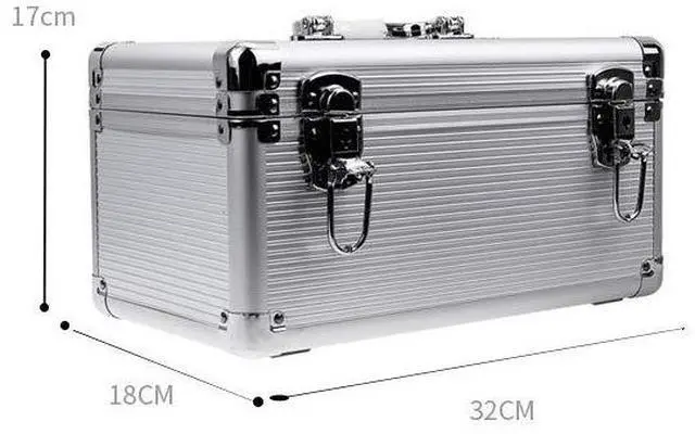 Alt view image 3 of 5 - 2.5" / 3.5" IDE SATA HDD Aluminum & EVA Protection SuitcaseSuitcase for 8 x 3.5 & 6 x 2.5 inch Hard Drive