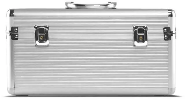 Alt view image 4 of 5 - 2.5" / 3.5" IDE SATA HDD Aluminum & EVA Protection SuitcaseSuitcase for 8 x 3.5 & 6 x 2.5 inch Hard Drive