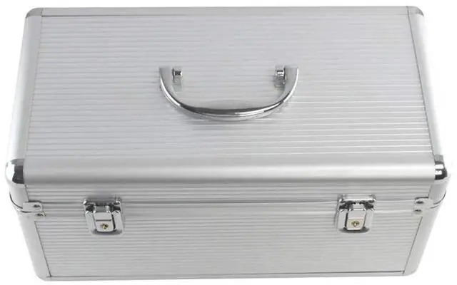 Alt view image 5 of 5 - 2.5" / 3.5" IDE SATA HDD Aluminum & EVA Protection SuitcaseSuitcase for 8 x 3.5 & 6 x 2.5 inch Hard Drive