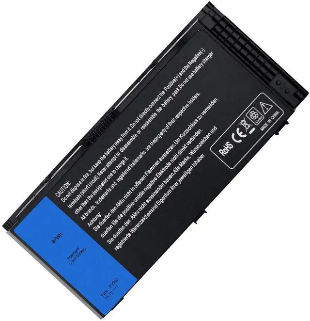 Main image of SOLICE New M4800 M6800 FV993 Laptop Battery Compatible with Dell Precision M4600 M4700 M6700 M6600 Series,Fits FJJ4W KJ321 PG6RC V7M28 R7PND Laptop [11.1V 97Wh]-12 Months Quality Assurance (QA)