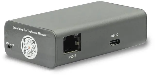 Main image of Gigabit PoE++ to USB-C Converter - IEEE 802.3bt PoE++ to USB-C Power Delivery with 65W Output and Gigabit Data - Power Over Ethernet Active PoE Adapter for MacBook, Chromebook, Laptops, iPad