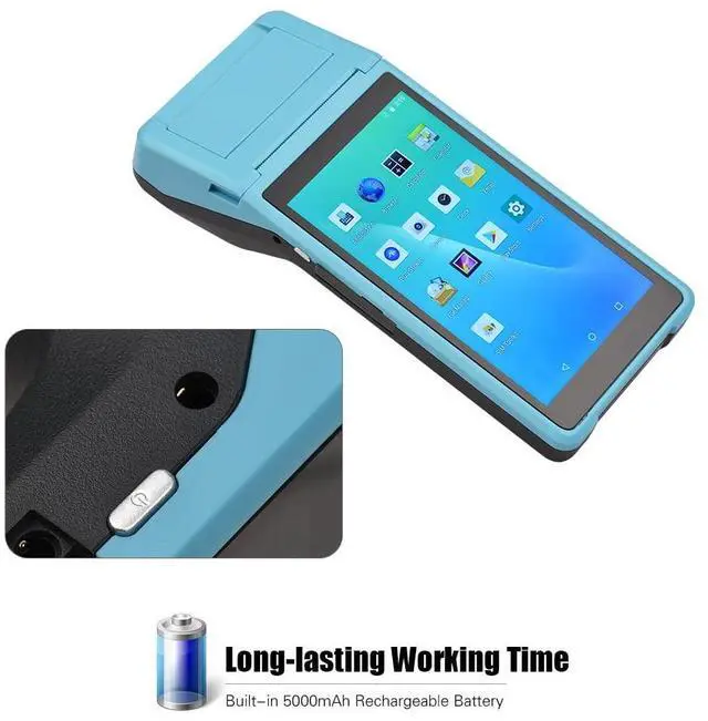 Alt view image 3 of 5 - Sunydog Handheld PDA Printer Smart POS Terminal Portable Printers Intelligent Payment Terminal Function BT/WiFi/USB OTG/ 3G Communication