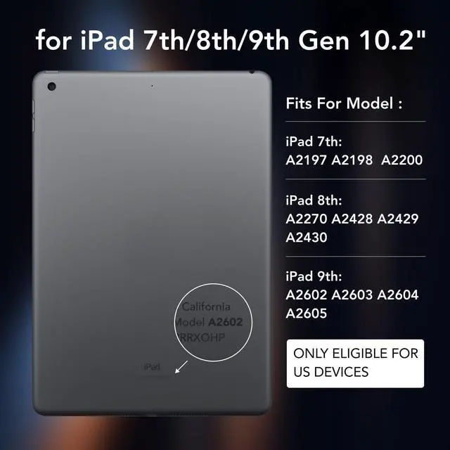 Alt view image 2 of 5 - LW Mail-in Repair Service with Original OEM Pull Screen Replacement for iPad 7/8/9th Gen 10.2'' LCD Display Digitizer Touch Assembly A2197 A2198 A2200 A2270 A2428 A2429 A2430 A2602 A2603 A2604 A2605