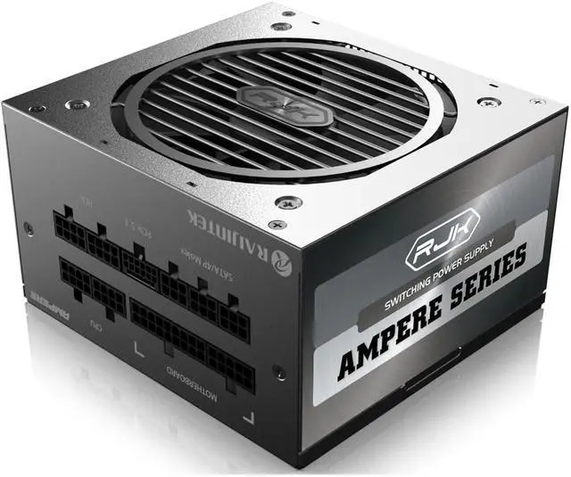 Main image of Raijintek Ampere 1000, 80PLUS Platinum, ATX3.1, 1000W, Full Modular Power Supply, 5 Years Warranty, Black (0R30B00013)