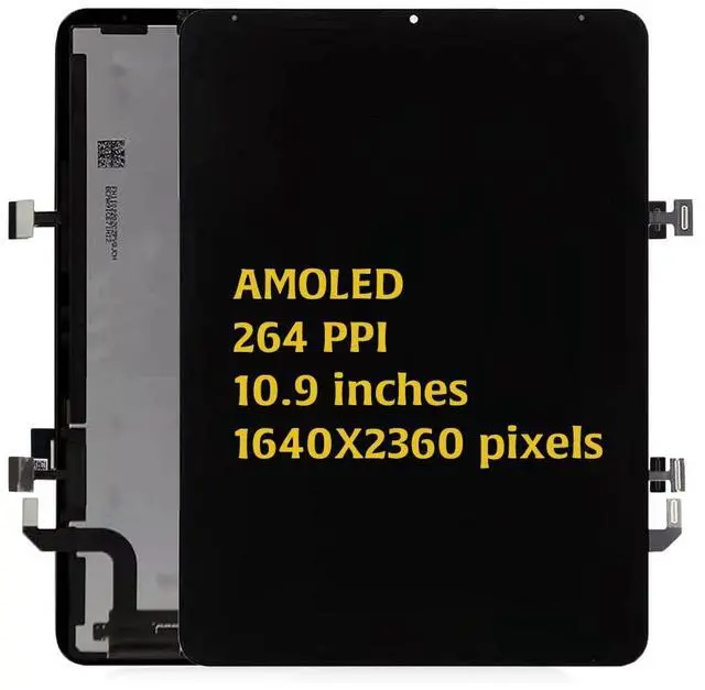Alt view image 2 of 5 - A-MIND for iPad Air 4 2020 10.9" Replacement LCD Display Touch Digitizer Assembly A2324 A2072 A2325 A2316 Full Repair Kit with LCD and Tools(Black)
