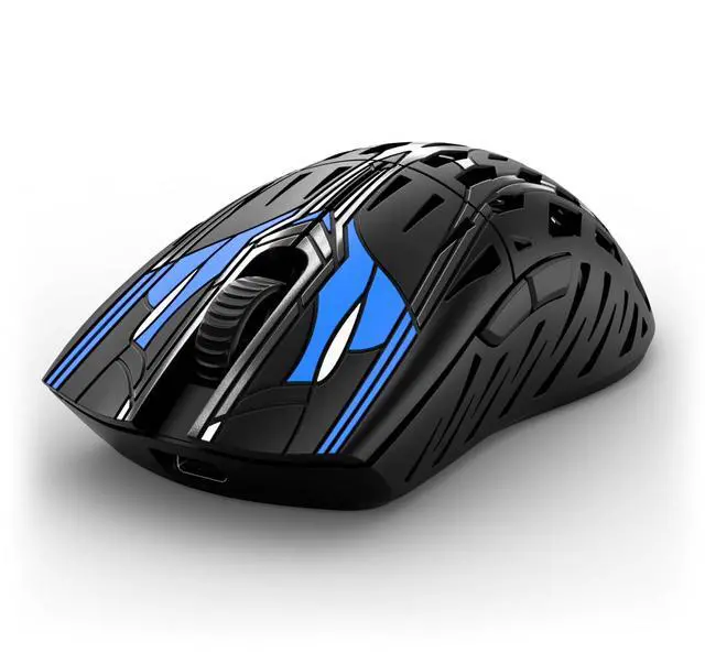 Alt view image 3 of 5 - PWNAGE Trinity Wireless Gaming Mouse 8K - 39 Grams Ultralight Esports Pro Gamer Flawless Professional Custom Xero PAW3950 Optical Sensor 36,000 DPI - 8000Hz -100% PTFE Skates Symm2 - Midnight Eclipse