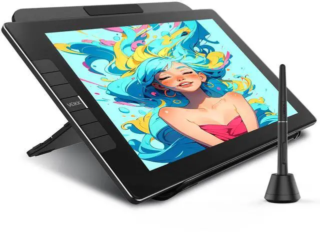 Main image of Drawing Tablet with Screen VEIKK VK1200V3 11.6 inch Full-Laminated Screen 8192 Levels Battery Free Pen with Adjustable Stand 6 Shortcuts Keys (120% sRGB)