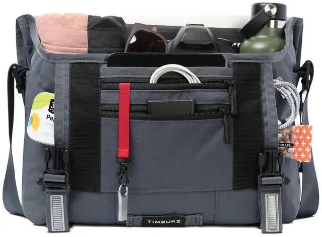 Alt view image 5 of 5 - Timbuk2 Flight Classic Messenger Bag, L, Granite