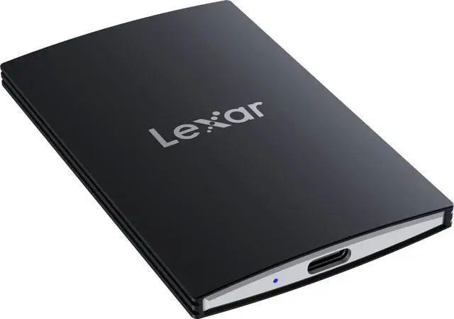 Main image of Lexar 2TB SL500 Portable SSD, Up to 2000MB/s, Compatible w/Type-C Laptops, iPhone 15/16, Smartphones, Tablets, PS5, Xbox, USB 3.2 Gen 2x2, Slim & Lightweight, External SSD, Black (LSL500X002T-RNBNU)
