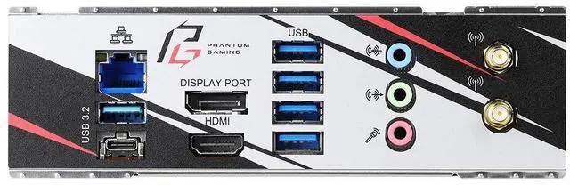 Alt view image 3 of 5 - ASRock B550 Phantom Gaming-ITX/AX Supports 3rd Gen AMD AM4 Ryzen / Future AMD Ryzen Processors Motherboard