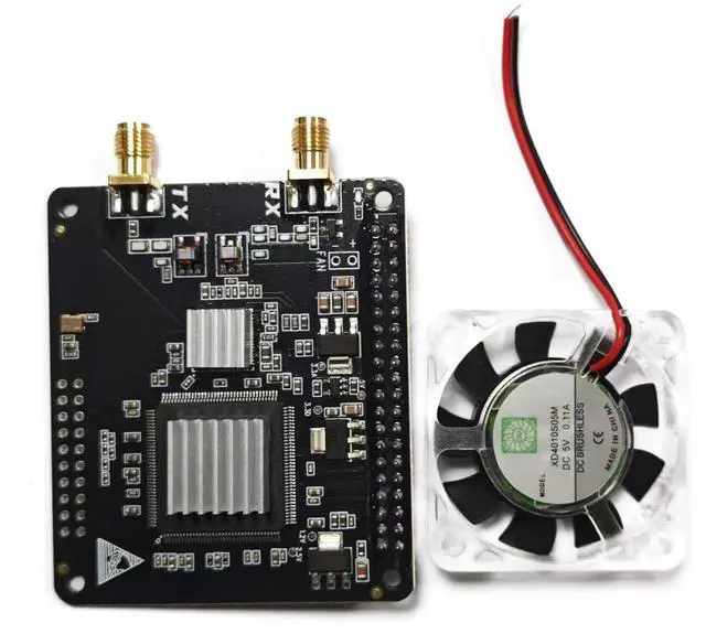 Alt view image 3 of 5 - AURSINC SDR Radioberry for Raspberry Pi 4, Pi 4B, Radio Card (RPi 4 Hat) Analog Devices AD9866 & 10CL016 12-bit Broadband Modem for Ham Radio SDR Transceiver
