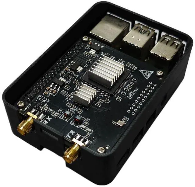 Alt view image 5 of 5 - AURSINC SDR Radioberry for Raspberry Pi 4, Pi 4B, Radio Card (RPi 4 Hat) Analog Devices AD9866 & 10CL016 12-bit Broadband Modem for Ham Radio SDR Transceiver