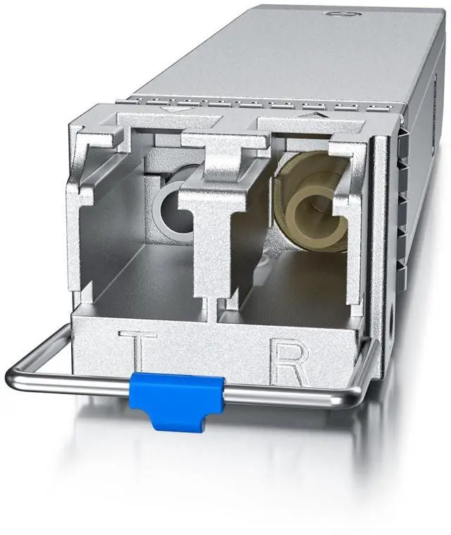 Alt view image 4 of 5 - 1 Pack of 1-Meter LC to LC OS2 Fiber Patch Cable & 10 Pack of 10GBase-LR SFP+ Transceiver
