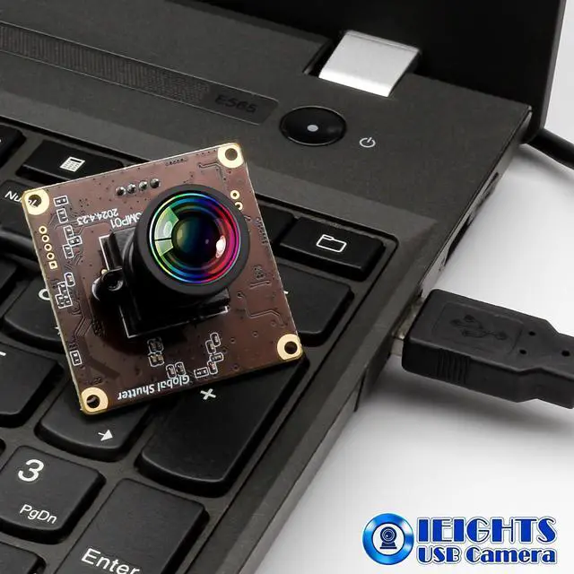 Alt view image 4 of 5 - Global Shutter USB Camera Module for Laptop 60fps High Speed PC Camera Wide Angle 120degree Low Distortion Lens Webcam Board Mini UVC USB2.0 Lightburn Camera for Laser Engraver 5mp 50fps USB Camera