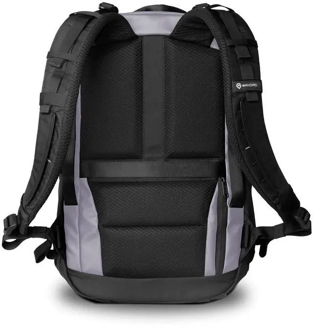 Alt view image 2 of 5 - WANDRD NIMBUS 18L: Lightweight Travel Backpack for Men and Women, Weather Resistant Everyday Bag with Padded Shoulder Straps, Laptop Bag and Traveling Bag for Office (Uyuni Purple)