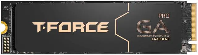 Main image of TEAMGROUP T-Force GA PRO 2TB SSD Graphene Heatsink DRAM SLC Cache 3D TLC NAND NVMe InnoGrit PCIe Gen5x4 M.2 Read/Write 10,000/8,500 MB/s TM8FFJ002T0C129