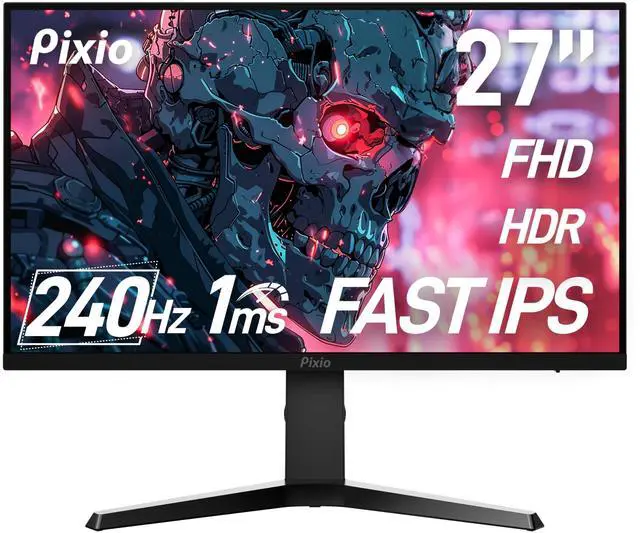 Main image of Pixio PX279 Prime Neo 27 inch 240Hz Refresh Rate FHD 1080p Resolution Fast IPS Panel 1ms GTG Response Time Gaming Monitor with Adaptive Sync and Fully Adjustable Stand