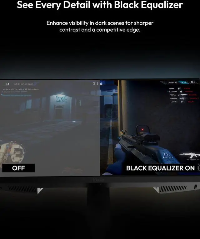 Alt view image 5 of 5 - Pixio PX279 Prime Neo 27 inch 240Hz Refresh Rate FHD 1080p Resolution Fast IPS Panel 1ms GTG Response Time Gaming Monitor with Adaptive Sync and Fully Adjustable Stand